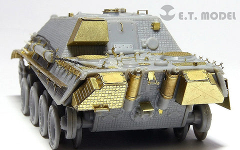 E.T.モデル E72-011 1/72 WWII ドイツ ヤークトパンサー 初期型（ドラゴン用） エッチングパーツ