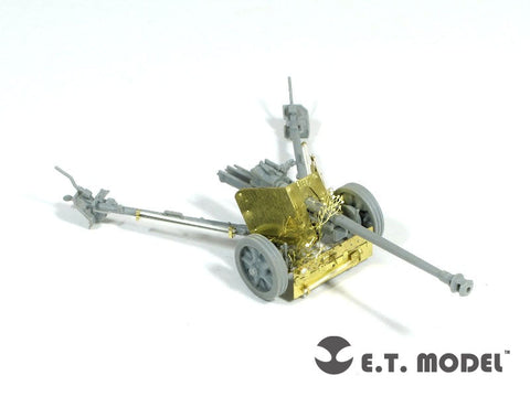 E.T.モデル E72-025 1/72 WWII ドイツ 7.5cm Pak 40 対戦車砲（ドラゴン用） エッチングパーツ
