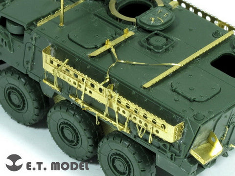 E.T.モデル E72-026 1/72 現用アメリカ陸軍 M1126 ストライカー(アカデミー 13411用） エッチングパーツ
