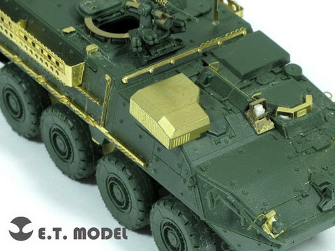 E.T.モデル E72-026 1/72 現用アメリカ陸軍 M1126 ストライカー(アカデミー 13411用） エッチングパーツ