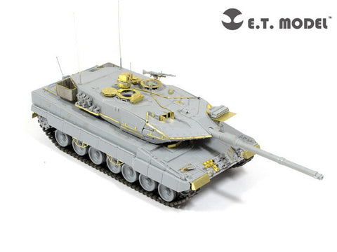 E.T.モデル E72-027 1/72 現用ドイツ レオパルト2 A6（ドラゴン 7232用） エッチングパーツ
