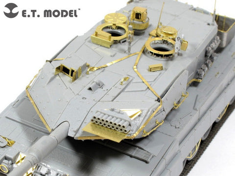 E.T.モデル E72-027 1/72 現用ドイツ レオパルト2 A6（ドラゴン 7232用） エッチングパーツ