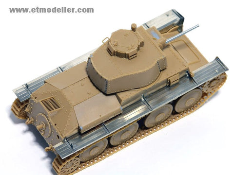 E.T.モデル EA35-002 1/35 WWII ドイツ 38(t)戦車B/E/F/G型 フェンダー（トライスターキット）