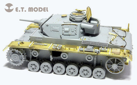 E.T.モデル EA35-010 1/35 WWII ドイツ III号戦車H-N型 フェンダー（ドラゴン用）
