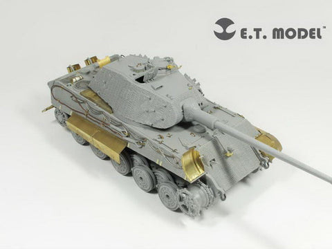 E.T.モデル EA35-027 1/35 WWII ドイツ キングタイガー/ヤークトタイガー フェンダー & サイドスカート（ドラゴン用）