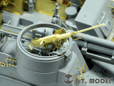 E.T.モデル EA35-040 1/35 WWII アメリカ陸軍 M2HB 機関銃 w/50発 弾薬箱（汎用）