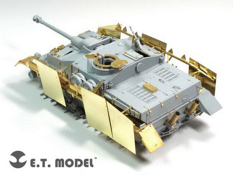 E.T.モデル EA35-079 1/35 WWII ドイツ IV号突撃砲 シュルツェン(ドラゴン スマートキット用）