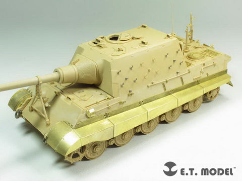 E.T.モデル EA35-094 1/35 WWII ドイツ 駆逐戦車 ヤークトタイガー フェンダー & サイドスカート(タミヤキット用）