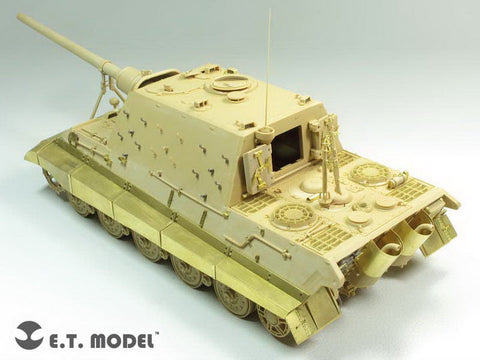 E.T.モデル EA35-094 1/35 WWII ドイツ 駆逐戦車 ヤークトタイガー フェンダー & サイドスカート(タミヤキット用）