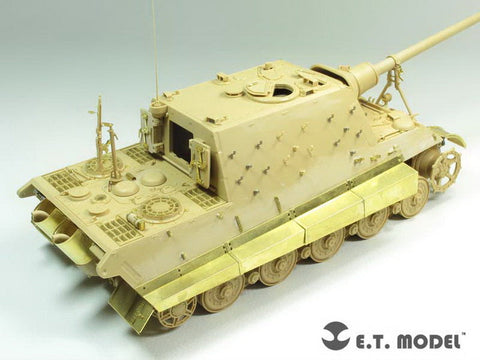 E.T.モデル EA35-094 1/35 WWII ドイツ 駆逐戦車 ヤークトタイガー フェンダー & サイドスカート(タミヤキット用）