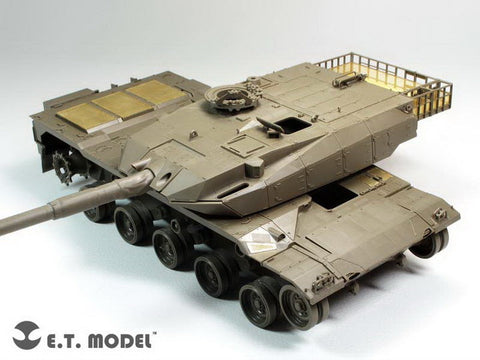 E.T.モデル EA35-096 1/35 陸上自衛隊 10式戦車 エンジン＆タレットラック グリルセット(タミヤ 35329）