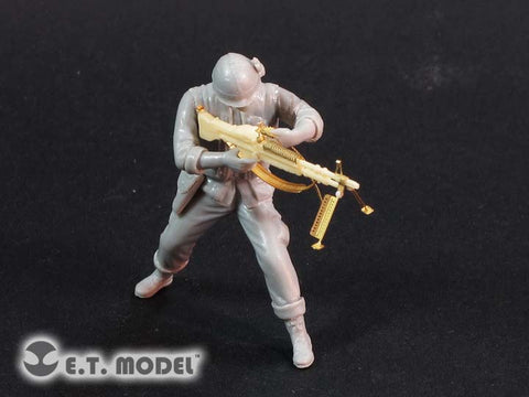 E.T.モデル EA35-106 1/35 アメリカ陸軍 M60 マシンガン（汎用）