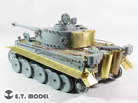E.T.モデル EA35-109 1/35 WWII ドイツ タイガーI フェンダー & サイドスカート(初期型)(ドラゴン スマートキット用）