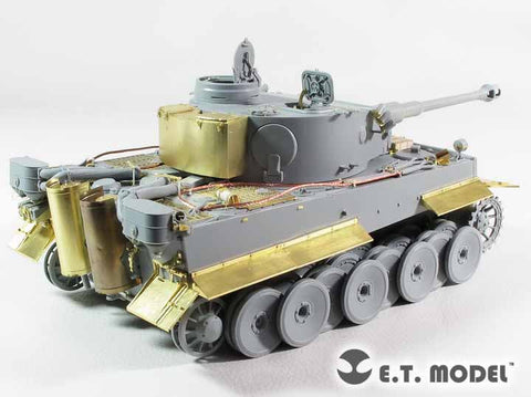 E.T.モデル EA35-109 1/35 WWII ドイツ タイガーI フェンダー & サイドスカート(初期型)(ドラゴン スマートキット用）