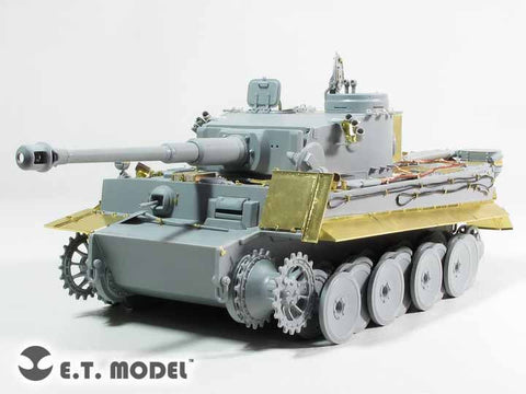 E.T.モデル EA35-109 1/35 WWII ドイツ タイガーI フェンダー & サイドスカート(初期型)(ドラゴン スマートキット用）