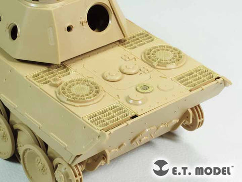 E.T.モデル EA35-112 1/35 WWII ドイツ パンサー D型 エンジングリルメッシュ(タミヤ 35345用）