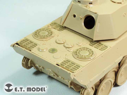 E.T.モデル EA35-112 1/35 WWII ドイツ パンサー D型 エンジングリルメッシュ(タミヤ 35345用）