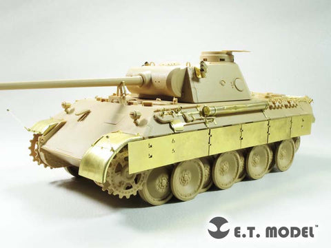 E.T.モデル EA35-114 1/35 WWII ドイツ パンサー D フェンダー & サイドスカート(タミヤキット用）