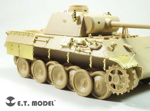 E.T.モデル EA35-114 1/35 WWII ドイツ パンサー D フェンダー & サイドスカート(タミヤキット用）