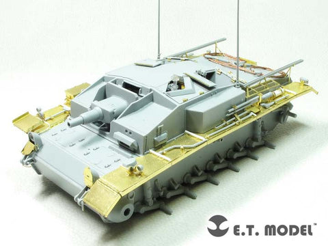 E.T.モデル EA35-118 1/35 WWII ドイツ III号突撃砲E型 フェンダー(ドラゴン スマートキット用）