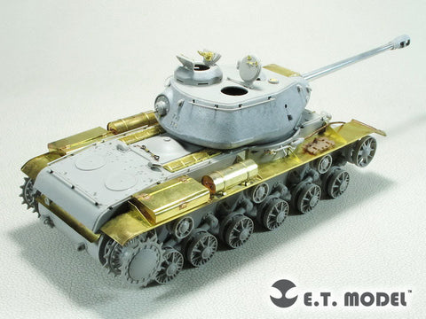 E.T.モデル EA35-124 1/35 WWIIソビエト/ロシア KV-85/KV-122重戦車用フェンダー（トランぺッターキット）