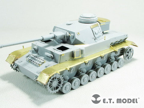 E.T.モデル EA35-126 1/35 ドイツ IV号戦車 H型 フェンダー（中期型）(ドラゴン スマートキット用）