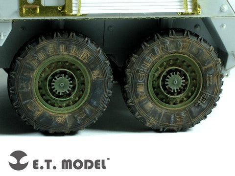 E.T.モデル ER35-011 1/35 アメリカ陸軍 ストライカー 自重変形ロードホイール(AFVクラブ用）
