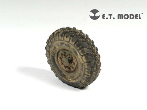 E.T.モデル ER35-014 1/35 チェコ ダナ152mm自走榴弾砲 自重変形ロードホイール(ホビーボス 85501用）