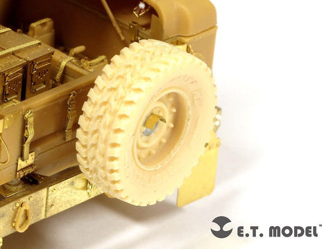 E.T.モデル ER35-015 1/35 アメリカ陸軍 ハンヴィー 自重変形ロードホイール(ブロンコ用）