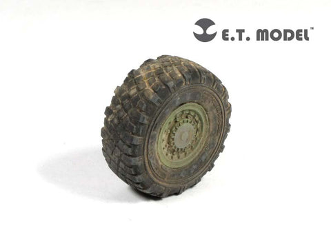 E.T.モデル ER35-017 1/35 アメリカ陸軍 LAV 自重変形ロードホイール(ワイド)（トランぺッターキット）
