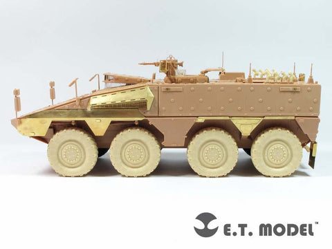 E.T.モデル ER35-024 1/35 現用ドイツ ボクサー 自重変形ロードホイール(ホビーボス Kit用）