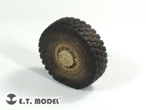 E.T.モデル ER35-030 1/35 現用 アメリカ M-ATV MRAP 自重変形ロードホイール(パンダモデル 35001用）