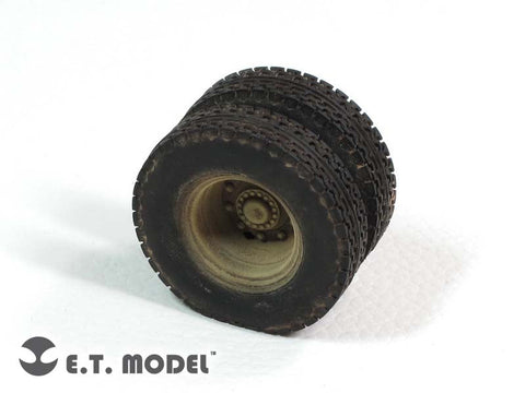 E.T.モデル ER35-040 1/35 WWII ドイツ ヘビートラックL-4500 自重変形ロードホイール(ズベズダ 3596/3647用）