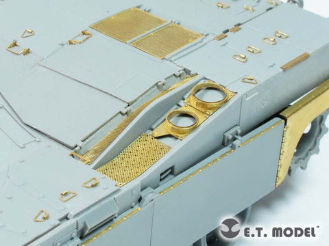 E.T.モデル ER35-052 1/35 現用 アメリカ海兵隊 M1A1 エイブラムス 延長排気管（汎用）