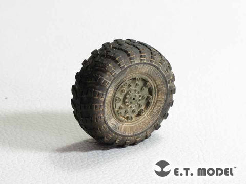 E.T.モデル ER35-060 1/35 ソビエト SS-23 スパイダー タクティカル バリスティックミサイル 自重変形ロードホイール(ホビーボス 85505用）