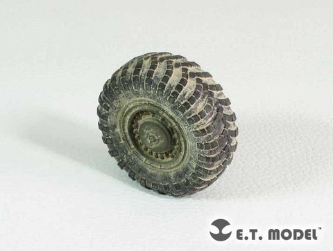 E.T.モデル ER35-061 1/35 ソビエト ”エリブルース” スカッドB 自重変形ロードホイール(トランぺッター 01019用）