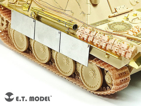 E.T.モデル P35-001 1/35 WWII ドイツ V号戦車 "パンサー" 後期型 可動履帯(3D Printed)（汎用）
