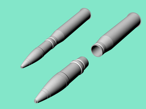 エウレカXXL A-3504 1/35 7,5 cm ネベルグラナットパトローネ Kw.K.40/Stu.K.40 L/43 & L/48