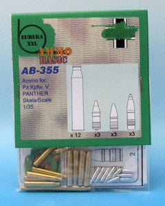 エウレカXXL AB-3505 7,5 cm 弾薬セット Kw.K.42用