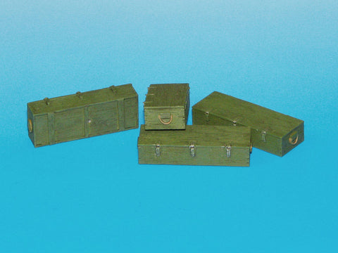 エウレカXXL E-017 1/35 木製弾薬箱 for 12.8 cm Pak 44/Kw.K. (Maus)