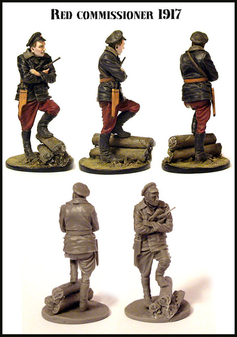 エボリューション  EM-35003 1/35  WWII ソビエト 政治将校 1917(1体)