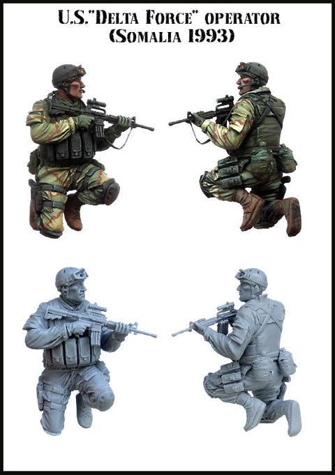 エボリューション  EM-35013 1/35  現用 アメリカ “デルタフォース”兵士 ソマリア1993(1体)