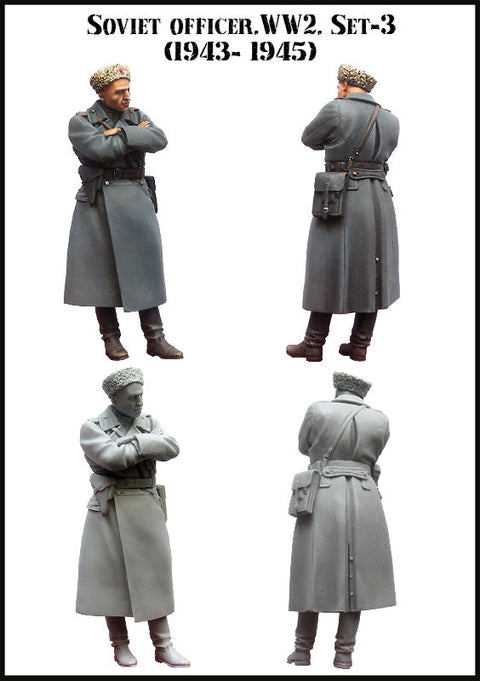 エボリューション  EM-35084 1/35  WWII ソビエト 将校 1943-1945(1体)