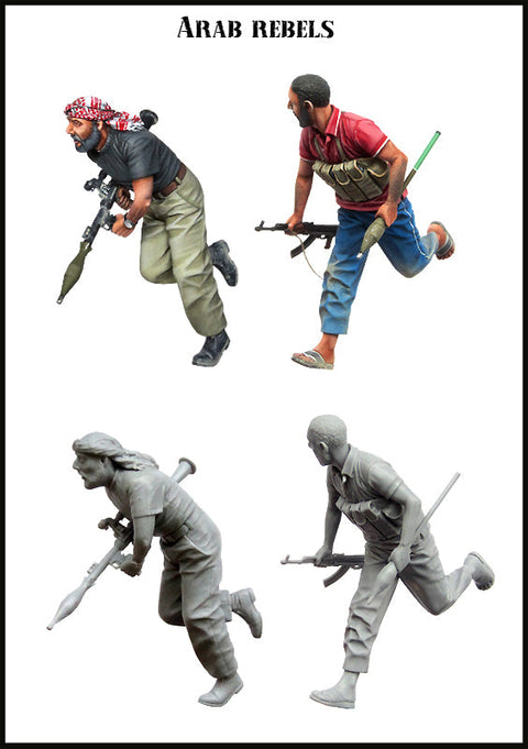 エボリューション  EM-35139 1/35  現用 アラブの反政府勢力(2体)