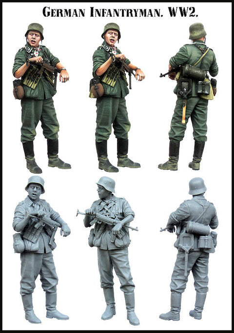 エボリューション  EM-35141 1/35  WWII ドイツ 歩兵 下士官(1体)