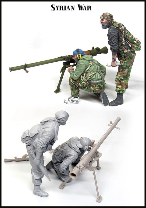 エボリューション  EM-35167 1/35  現用 シリア正規兵 シリア内戦 (2体)