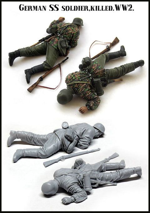 エボリューション  EM-35173 1/35  WWII ドイツ 斃れた武装親衛隊歩兵(1体)