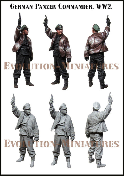エボリューション  EM-35178 1/35  WWII ドイツ 上空警戒中の戦車兵(1)(1体)