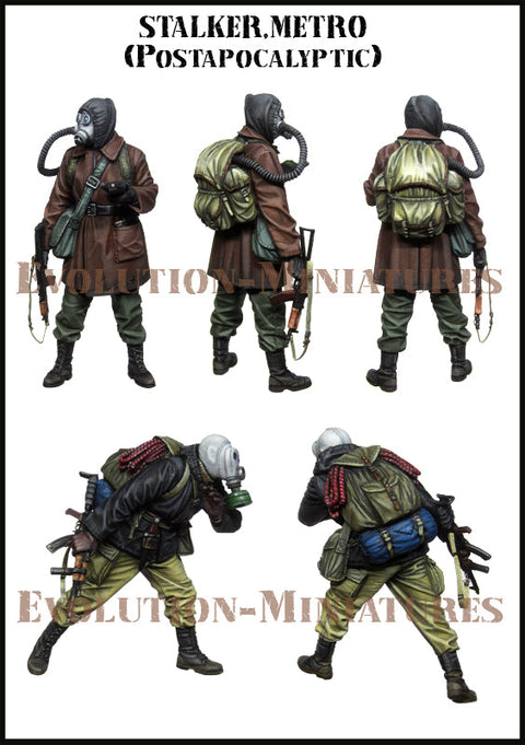 エボリューション  EM-35183 1/35  ストーカー(5)(FPSゲームキャラクター)(2体)