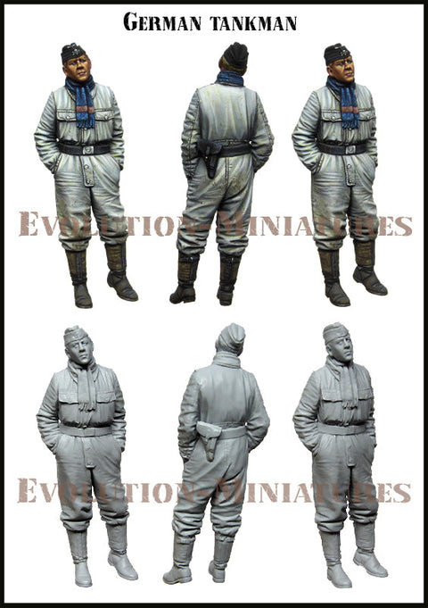 エボリューション  EM-35194 1/35  WWII ドイツ ポケットに手を入れている戦車兵(1体)